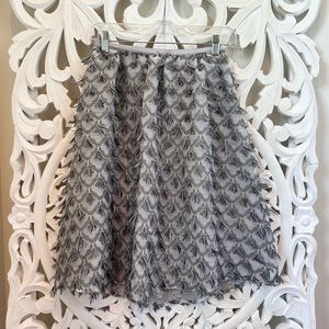 Anthropologie Fringed Mini Skirt - NWT